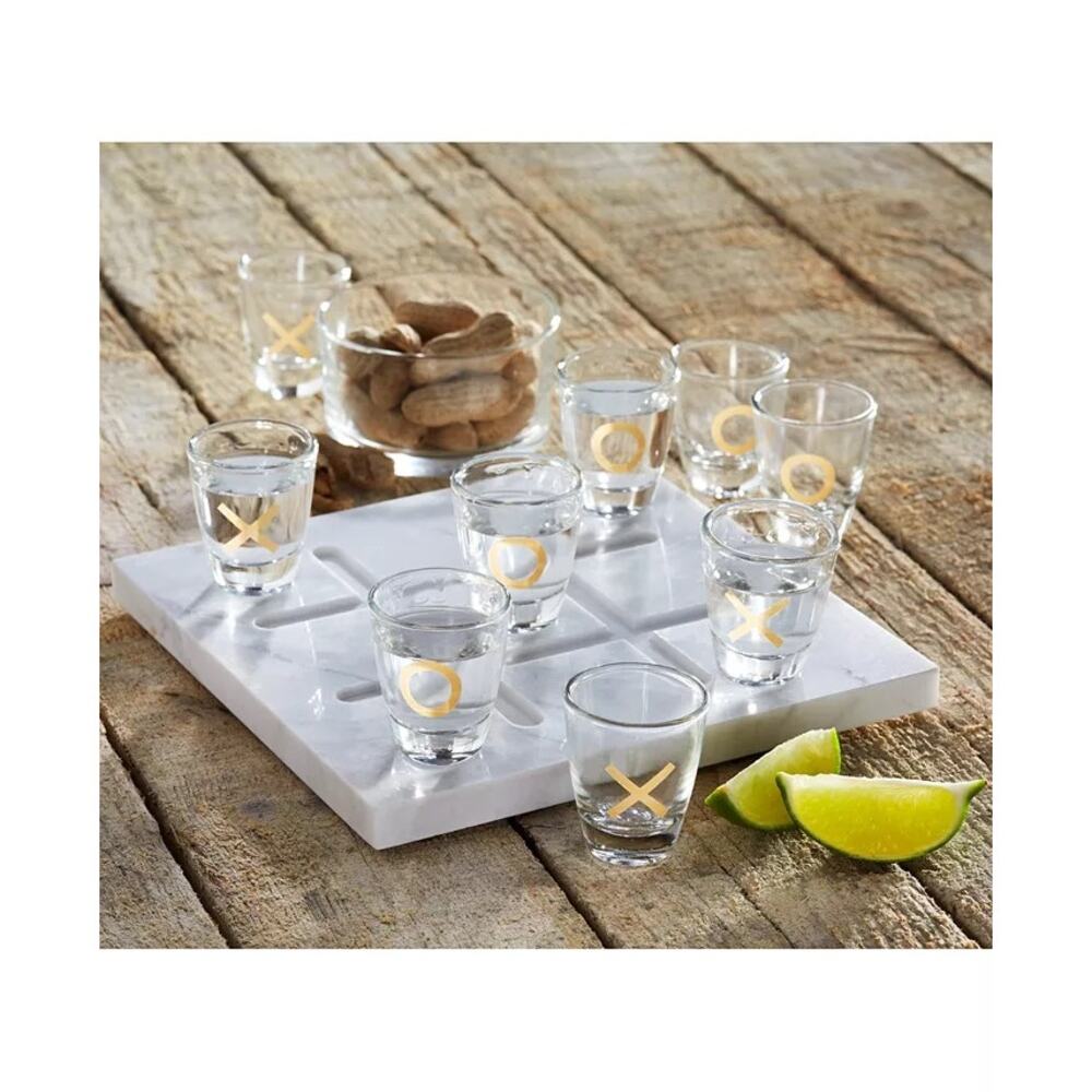 Studio Mercantile 10-Pc. Tic-Tac-Toe Shots Game